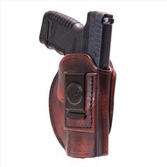 1791 Gunleather 4WH6VTGR 4-Way IWB/OWB Size 06 Vintage Leather Belt Clip Compati